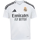 Camisa do Real Madrid I 24/25 adidas Infantil - Foto 1