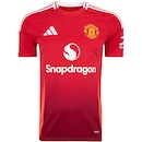 Camisa do Manchester United I 24/25 adidas Masculina Torcedor - Foto 1