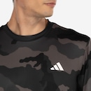 Camiseta Masculina adidas Manga Curta Treino Camuflada - Foto 5