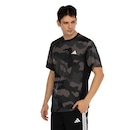 Camiseta Masculina adidas Manga Curta Treino Camuflada - Foto 2