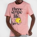 Camiseta Feminina adidas Manga Curta Graphic - Foto 3