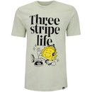 Camiseta Masculina adidas Manga Curta Graphic - Foto 1