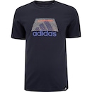 Camiseta Masculina adidas Manga Curta Graphic - Foto 1