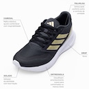 Tênis adidas RunFalcon 5 Feminino - Foto 3