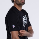 Camiseta do Philadelphia Eagles NFL Masculina Player Hurts NF012 - Foto 4