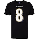 Camiseta do Baltimore Ravens NFL Masculina Player Jackson NF017 - Foto 1