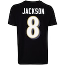Camiseta do Baltimore Ravens NFL Masculina Player Jackson NF017 - Foto 2