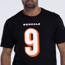 Camiseta do Cincinnati Bengals NFL Masculina Player Burrow NF018 - Foto 3
