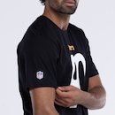 Camiseta do Pittsburgh Steelers NFL Masculina Player Watt NF019 - Foto 4
