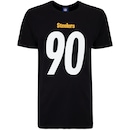 Camiseta do Pittsburgh Steelers NFL Masculina Player Watt NF019 - Foto 1