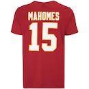 Camiseta do Kansas City Chiefs NFL Masculina Player Mahomes NF022 - Foto 2