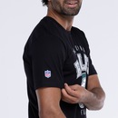 Camiseta do Philadelphia Eagles NFL Masculina Player Hurts NF062 - Foto 4