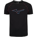 Camiseta Masculina Mizuno Manga Curta Run Easy 4 - Foto 1