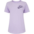 Camiseta Feminina Nike Manga Curta Club HBR - Foto 1