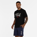 Camiseta Masculina Fila Manga Curta Comfort Classic - Foto 5