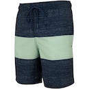 Bermuda Masculina Oxer Swim Estampado Longo - Foto 1