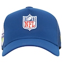 Boné NFL Aba Curva New Era Snapback 940 Trucker LRY Adulto - Foto 2