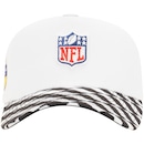 Boné NFL Aba Curva New Era Snapback 940 Trucker White Adulto - Foto 2