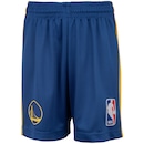 Kit de Uniforme do Golden State Warriors Infantil Braziline NBA Camiseta Regata + Calção - Foto 6