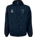 Jaqueta Corta-Vento UEFA Champions League com Capuz Masculina - Foto 1