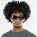 Óculos Oxer Haste Emborrachada Polarizado Lente Fumê - Foto 2