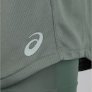 Bermuda Masculina ASICS Malha 2 em 1 Elástico Logo - Foto 3