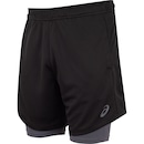 Bermuda Masculina ASICS Malha 2 em 1 Elástico Logo - Foto 8