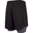 Bermuda Masculina ASICS Malha 2 em 1 Elástico Logo - Foto 9