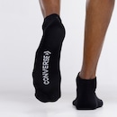 Kit de Meia Converse Low Cano Baixo Adulto 3 pares - Foto 3