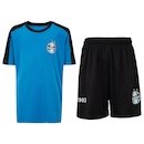 Kit de Uniforme do Grêmio Infantil Betel Recorde Camiseta + Calção - Foto 1