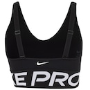 Top Fitness com Bojo Removível Nike Média Sustentação Indy Plung Bra Bold Adulto - Foto 7