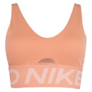 Top Fitness com Bojo Removível Nike Média Sustentação Indy Plung Bra Bold Adulto - Foto 1