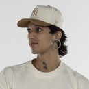 Boné do New York Yankees Aba Curva New Era MLB Strapback 940 AF Stcore Winecork - Foto 4