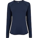 Camiseta Feminina Oxer Manga Longa Recorte Print Color - Foto 1