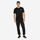 Camiseta Masculina Puma Manga Curta Active Small Logo Tee - Foto 4