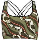 Top Fitness sem Bojo Farm Baixa Sustentação Tucano Gráfico Alça Cruzada Adulto - Foto 5