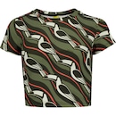 Blusa Cropped Farm Vivo Tucano Gráfico Feminina - Foto 4