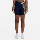 Bermuda Biker Feminina Farm Voo Pássaros Cós Médio Média Compressão - Foto 3