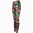 Calça Farm Legging Floresta de Cor Cós Médio Média Compressão Feminina - Foto 1