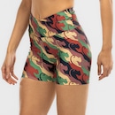 Bermuda Farm Transpasse Panteras Cós Médio Média Compressão Feminina - Foto 6