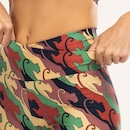 Bermuda Farm Transpasse Panteras Cós Médio Média Compressão Feminina - Foto 8