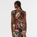 Blusa Cropped Feminina Farm Tela Floresta de Cor - Foto 3