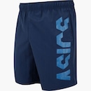 Bermuda Masculina ASICS Logo Estourado - Foto 1