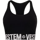 Top Fitness com Bojo Removível Vestem Média Sustentação Luciana Adulto - Foto 6