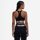 Top Fitness com Bojo Removível Vestem Média Sustentação Luciana Adulto - Foto 3