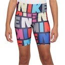 Short Nike Dri-FIT One Logo Print Infantil - Foto 1