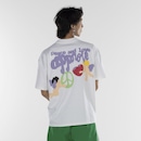 Camiseta Approve Manga Curta Huge Peaceandluv - Foto 4