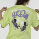 Camiseta Approve Manga Curta Huge Peaceandluv II - Foto 6