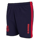 Calção do Barcelona Juvenil Recorte Dry - Foto 1