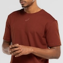 Camiseta Masculina ASICS Manga Curta Malha Dupla Box - Foto 5
